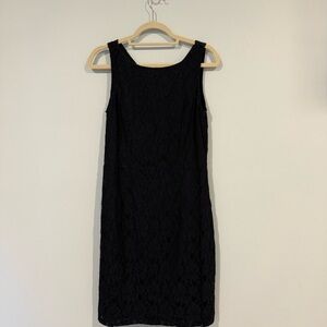 Banana Republic Navy Blue Sleeveless Mini Dress